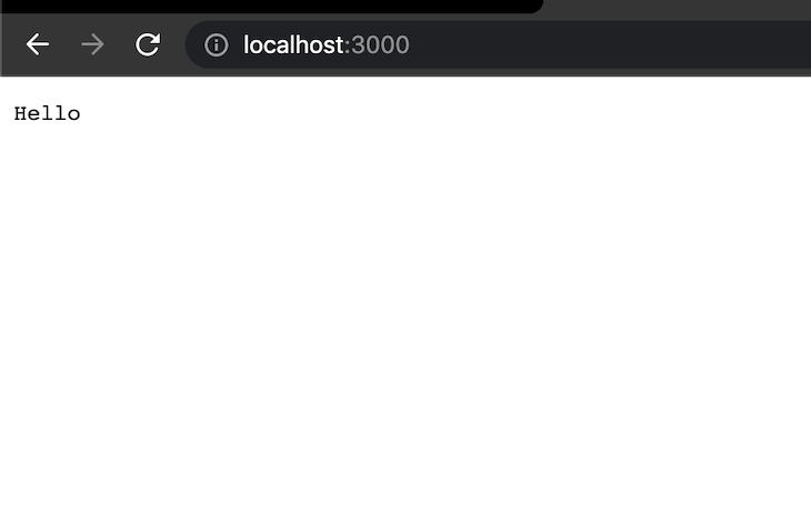 Visit LocalHost To View The App