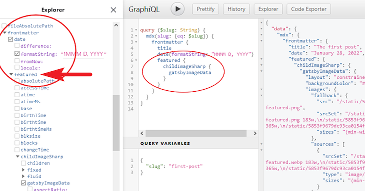 Additional Field After Refreshing GraphiQL IDE