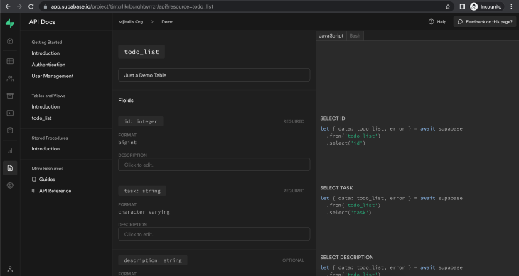 Working with Supabase Studio - LogRocket Blog