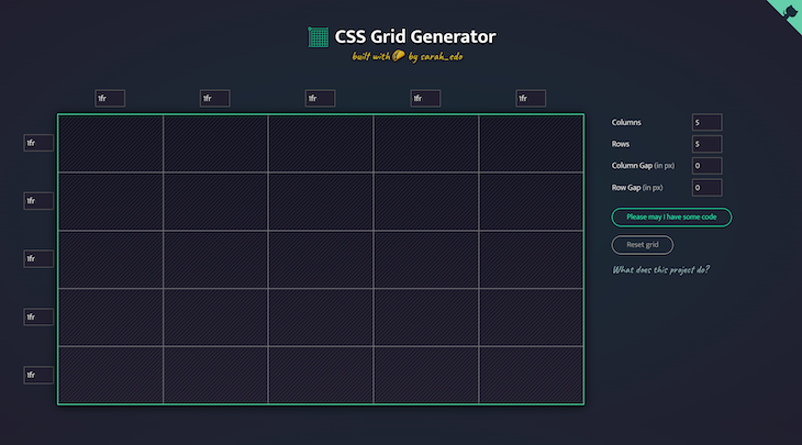 Comparing the best CSS grid generators - LogRocket Blog