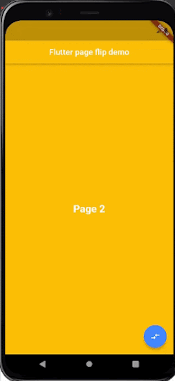 Page Flip Builder Package In Flutter