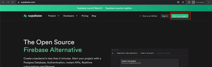 Working with Supabase Studio - LogRocket Blog