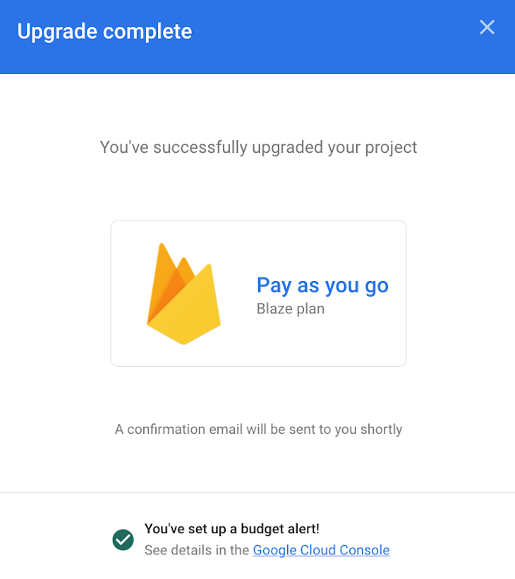 Upgrading Your Firebase Project