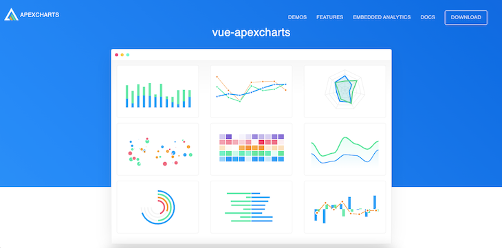 Vue-apexcharts