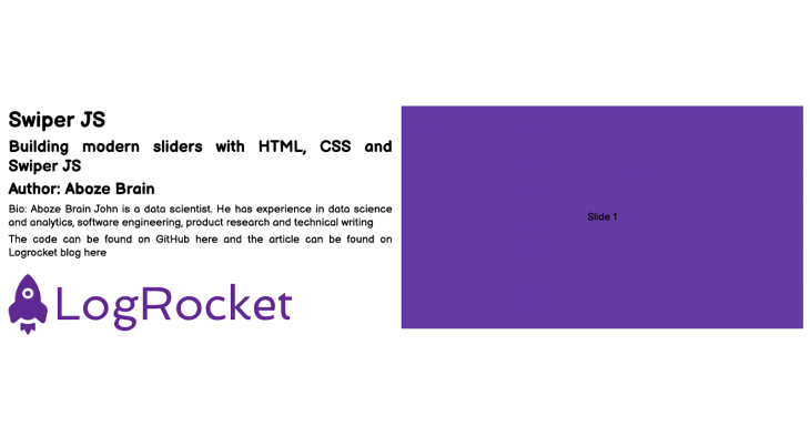 Building modern sliders with HTML, CSS, and Swiper - LogRocket Blog