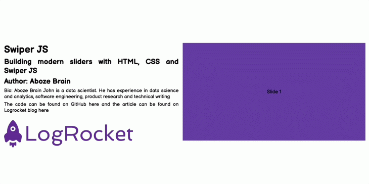 Building modern sliders with HTML, CSS, and Swiper - LogRocket Blog