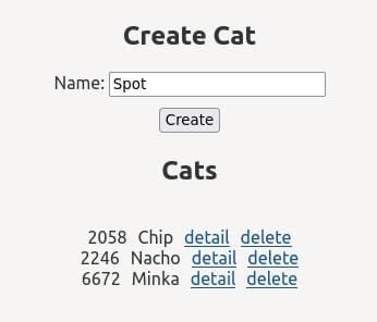 A Cat Demo App Using Trpc Features
