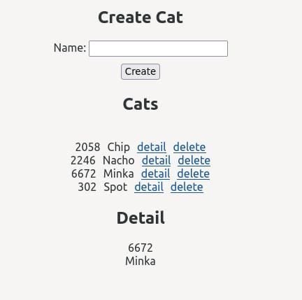 Editing Our Cat Demo App With TRPC