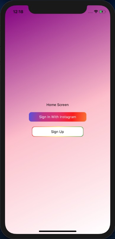 Final Gradient Home Screen Button