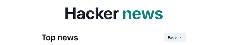 Hacker News client with Chakra UI and Next.js - LogRocket Blog