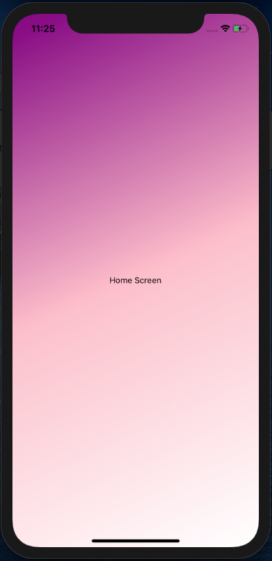 Purple Gradient Background Home Screen