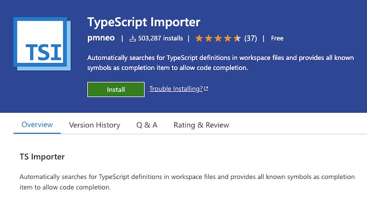 Typescript Importer