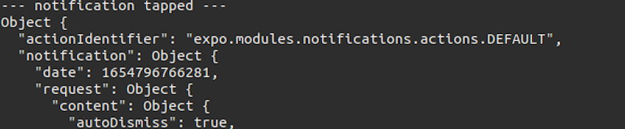 Notification Tap Response On Gnu Linux Terminal