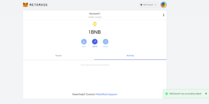 Metamask Balance