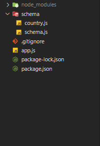 Project Schema Structure Screenshot