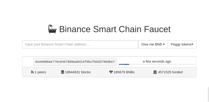 Smart Chain Faucet