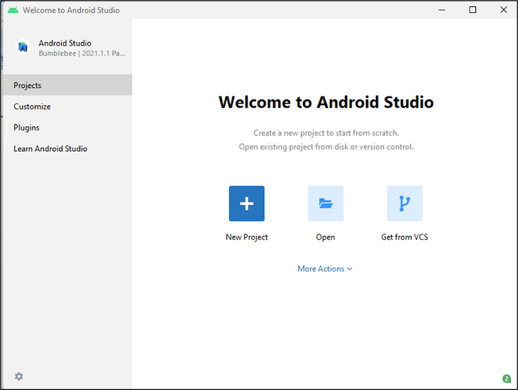 Welcome To Android Studio