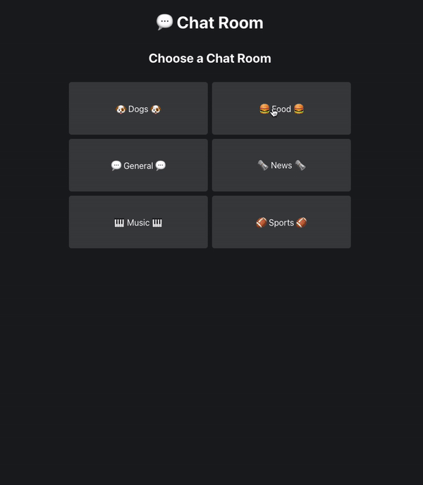 Chat rooms firebase