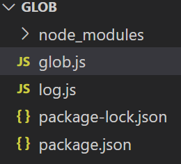Glob Js Log Js File