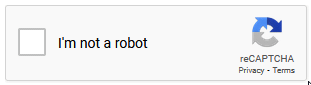 I'm not a robot Recaptcha