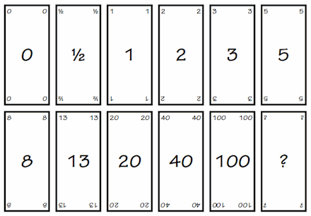 Planning poker online, Scrum poker