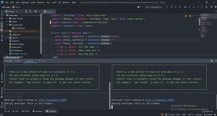 How to choose the best IDE for React Native - LogRocket Blog