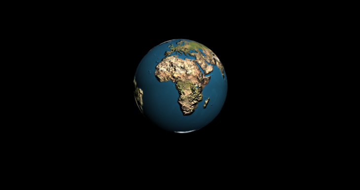 3D Earth Render