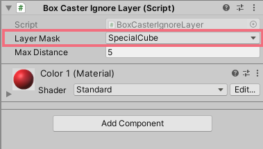 Box Caster Ignore Layer