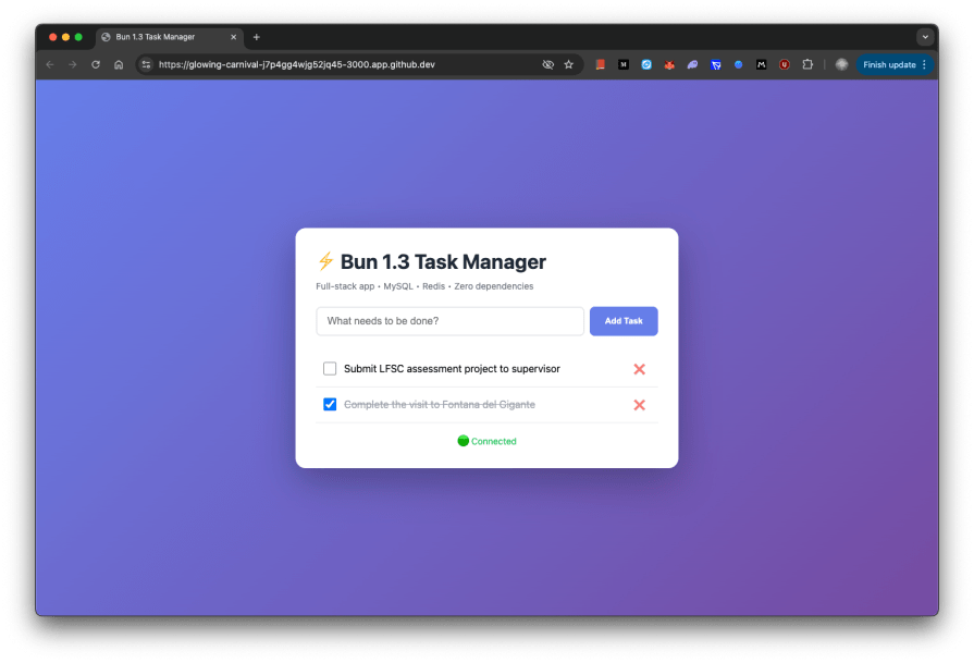 bun 1 3 task manager