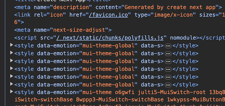 Your Global Style Is Injected Into Your HTML