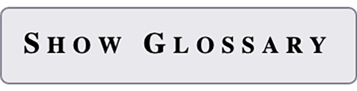Show Glossary button