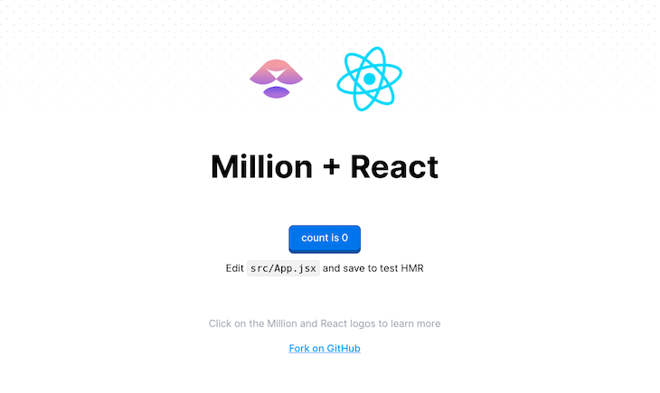 Million React App Template