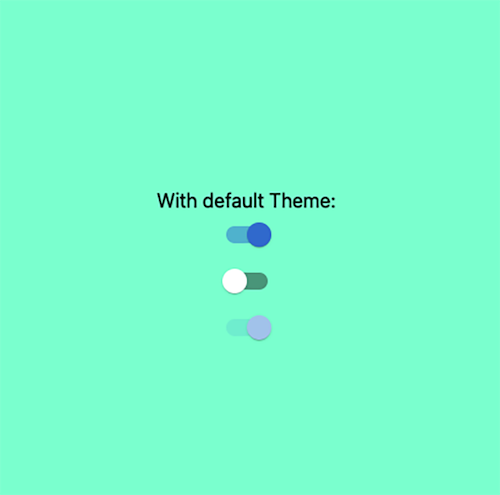 Our Next.js And MUI Component With The Default Theme