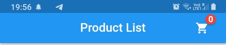 Product List Header