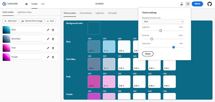 Color scales for data visualization in Leonardo, by Nate Baldwin