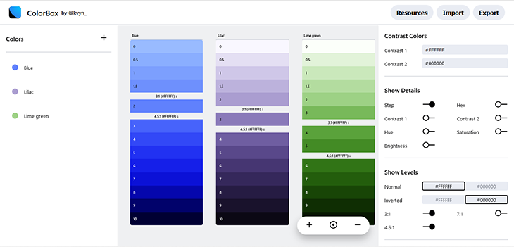 Oscs Color Preview