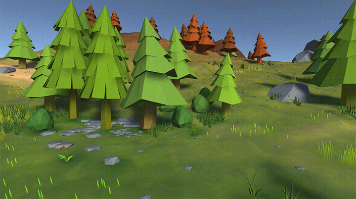 Smooth Grass Animation in Unity
