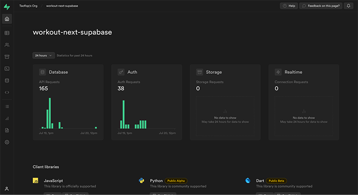 Build a full-stack app with Next.js and Supabase - LogRocket Blog