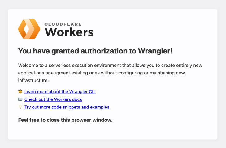 Wrangler CLI Tool