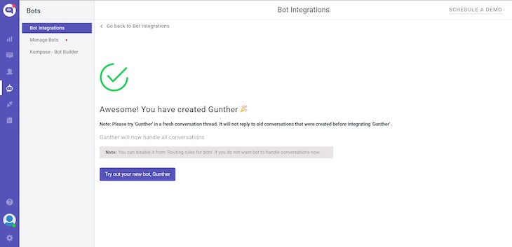 Building a chatbot with DialogFlow, Node.js, and React - LogRocket Blog