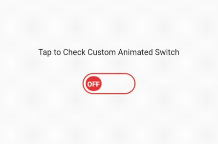 Custom Animated Switch