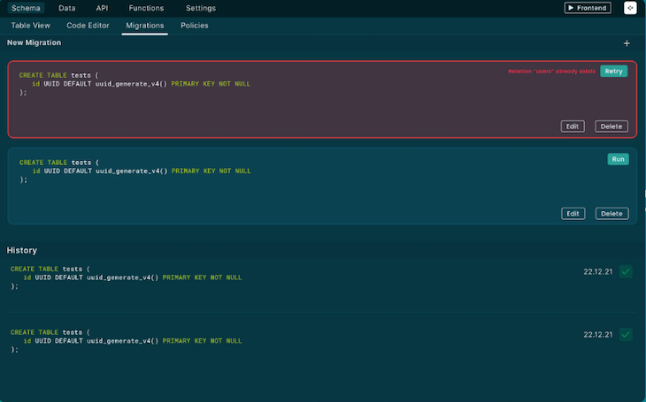 Data Migrations With Thin Backend