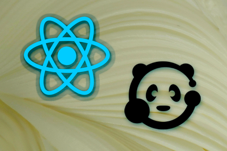 React Logo and OneDev Logo