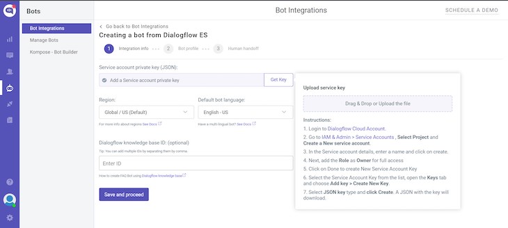 Building a chatbot with DialogFlow, Node.js, and React - LogRocket Blog