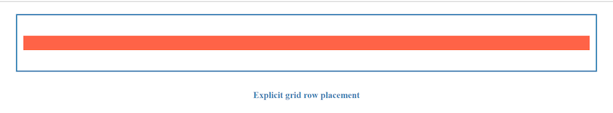 Explicit Grid Row Placement