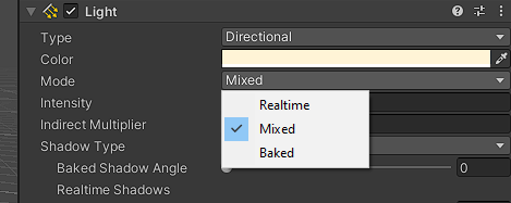 Light Modes In Unity