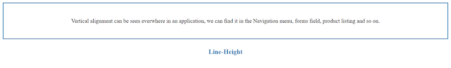 Line-Height