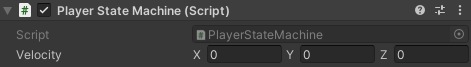 Player State Machine Script