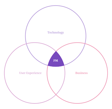 Venn Diagram Showing The Product Manager's Role At The Intersection Of Strategy, Discovery, And Execution