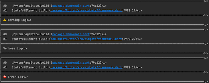 Flutter Logging With Logger Package